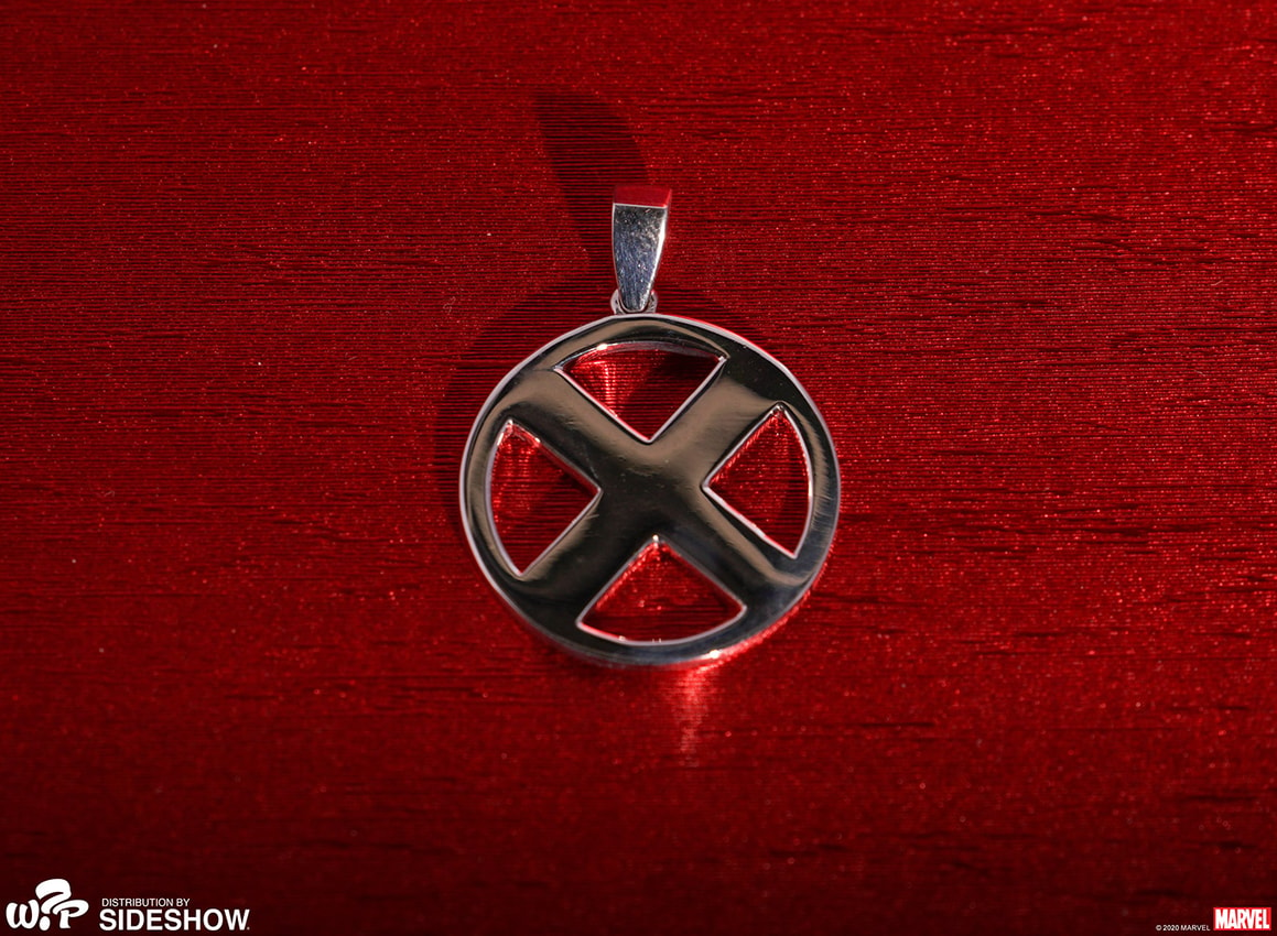 X-Men Logo Necklace- Prototype Shown View 1