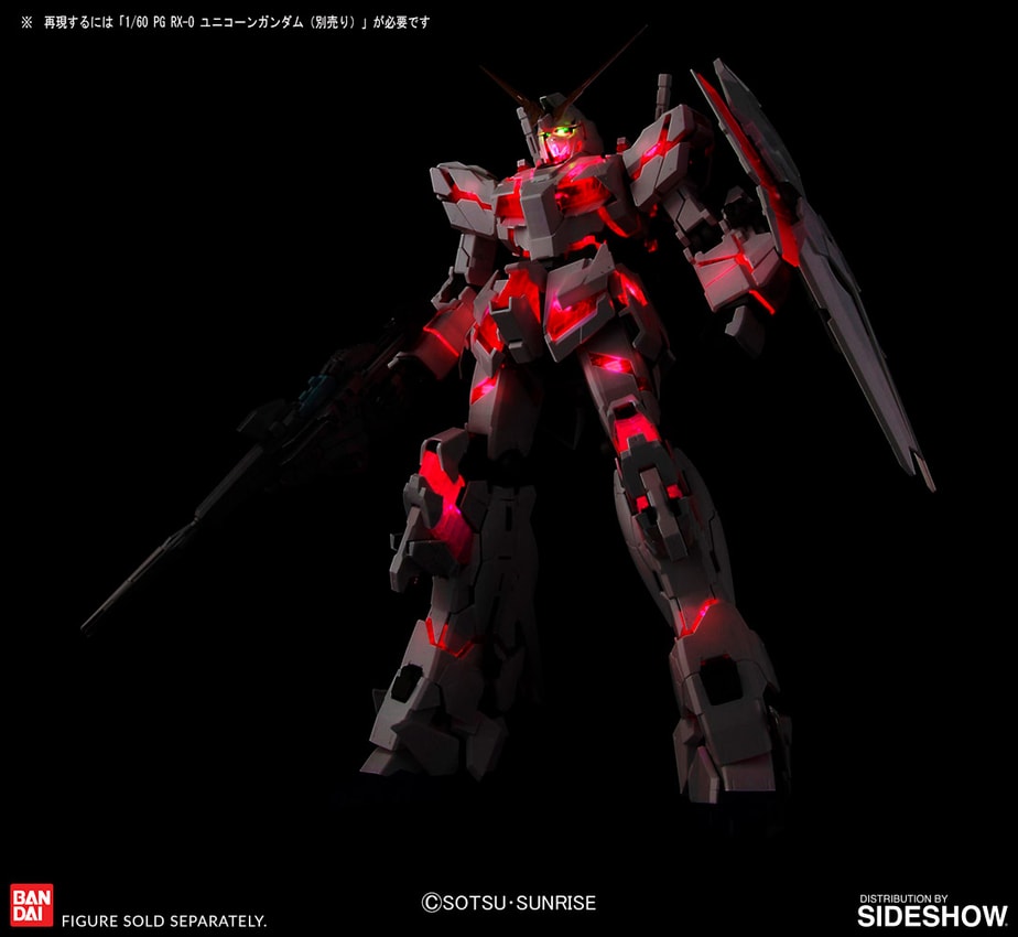 Gundam Unicorn Gundam LED Accessories Set - Prototype Shown View 1