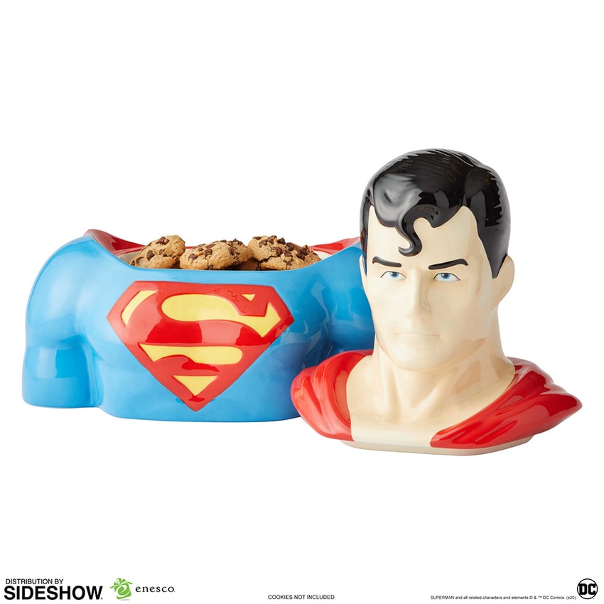 Superman Cookie Jar- Prototype Shown View 2