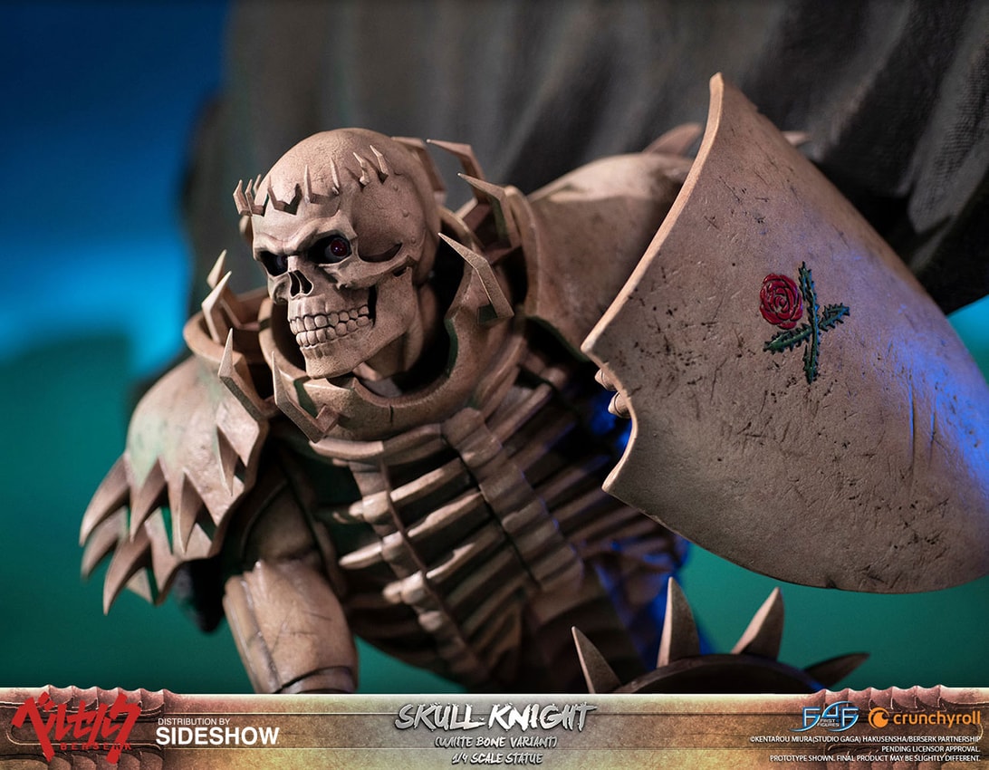 Berserk Skull Knight (White Bone Variant) Statues - Prototype Shown View 2