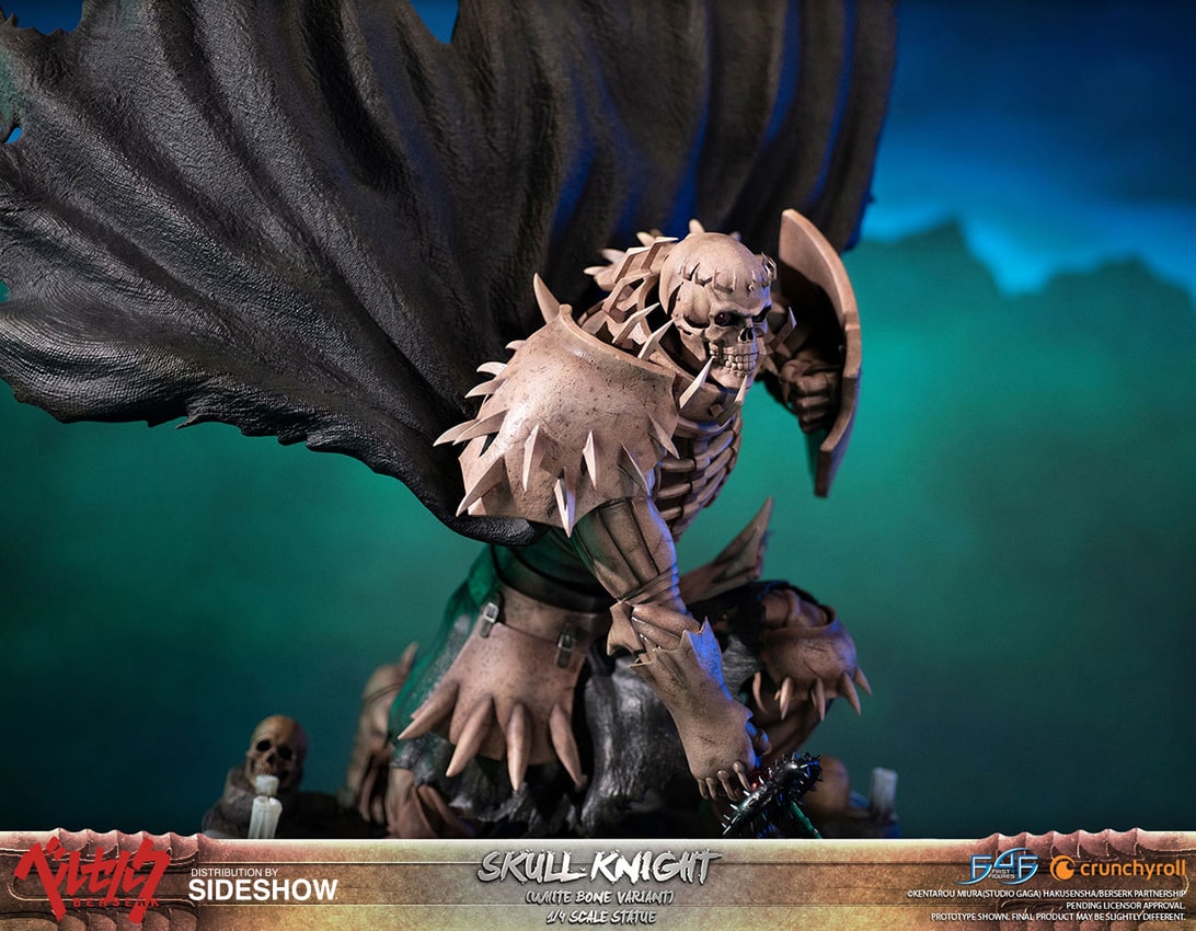 Berserk Skull Knight (White Bone Variant) Statues - Prototype Shown View 3