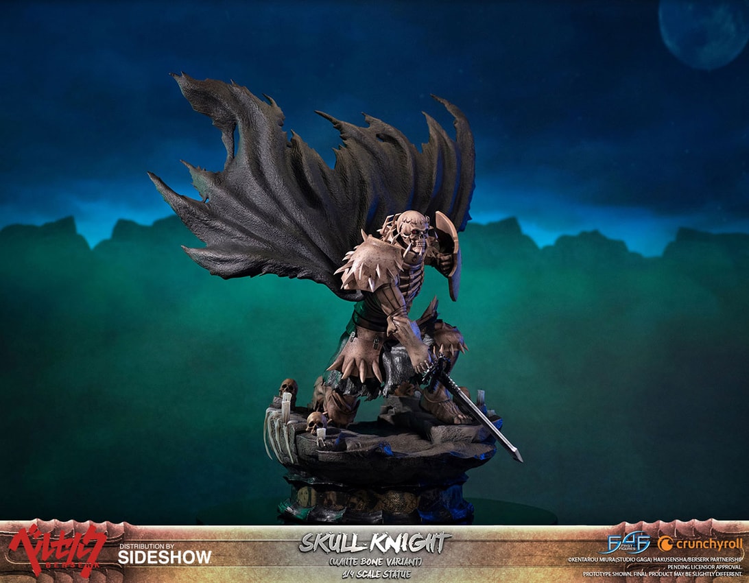 Berserk Skull Knight (White Bone Variant) Statues - Prototype Shown View 4