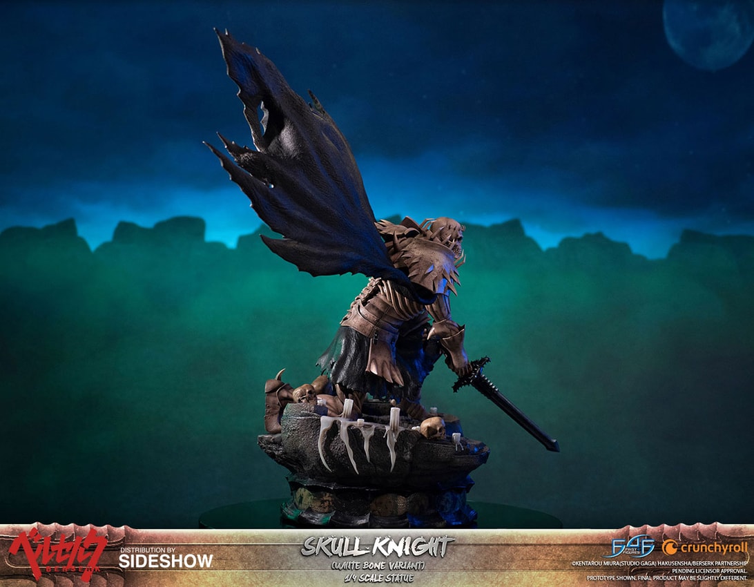 Berserk Skull Knight (White Bone Variant) Statues - Prototype Shown View 5