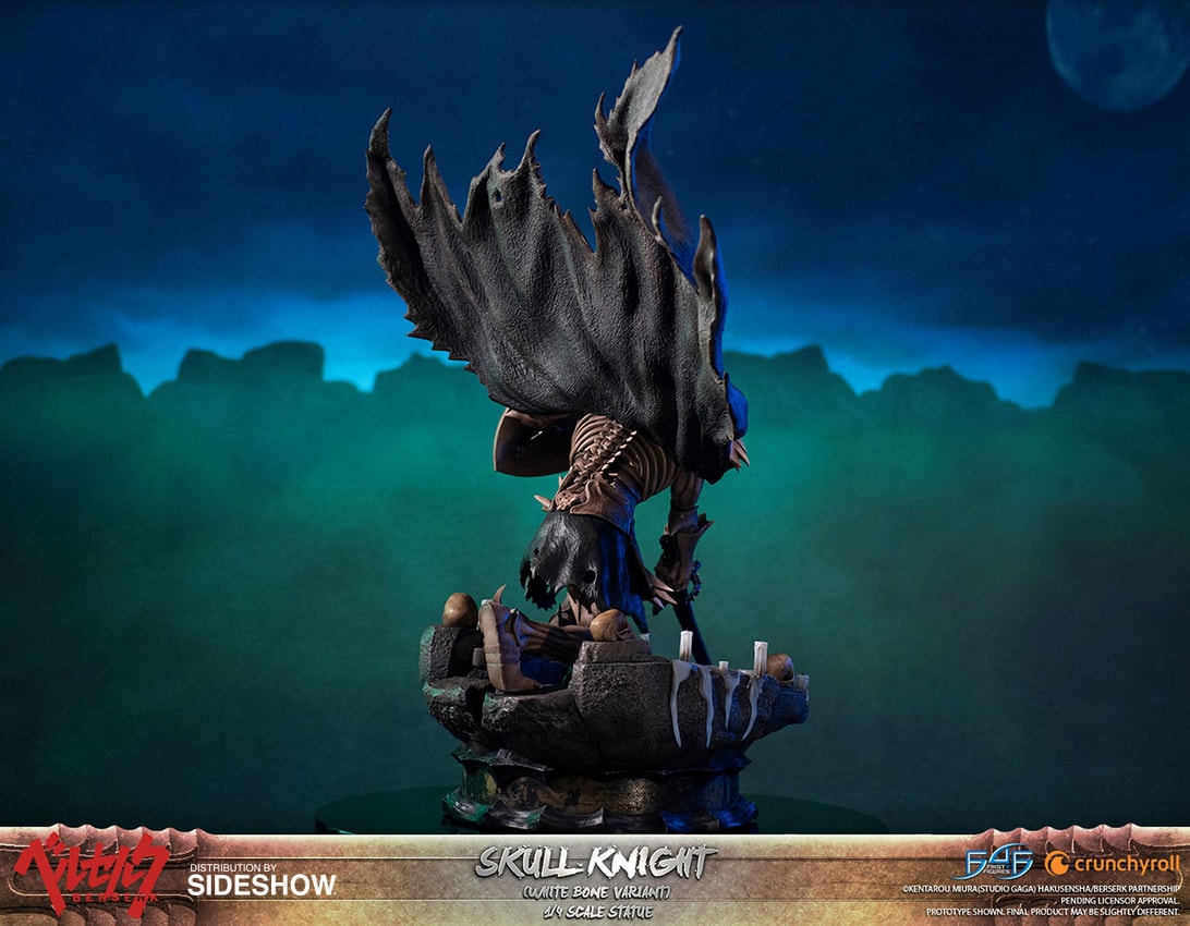 Berserk Skull Knight (White Bone Variant) Statues - Prototype Shown View 6