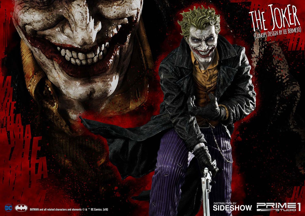 The Joker Concept Design by Lee Bermejo Statue | Sideshow Collectibles