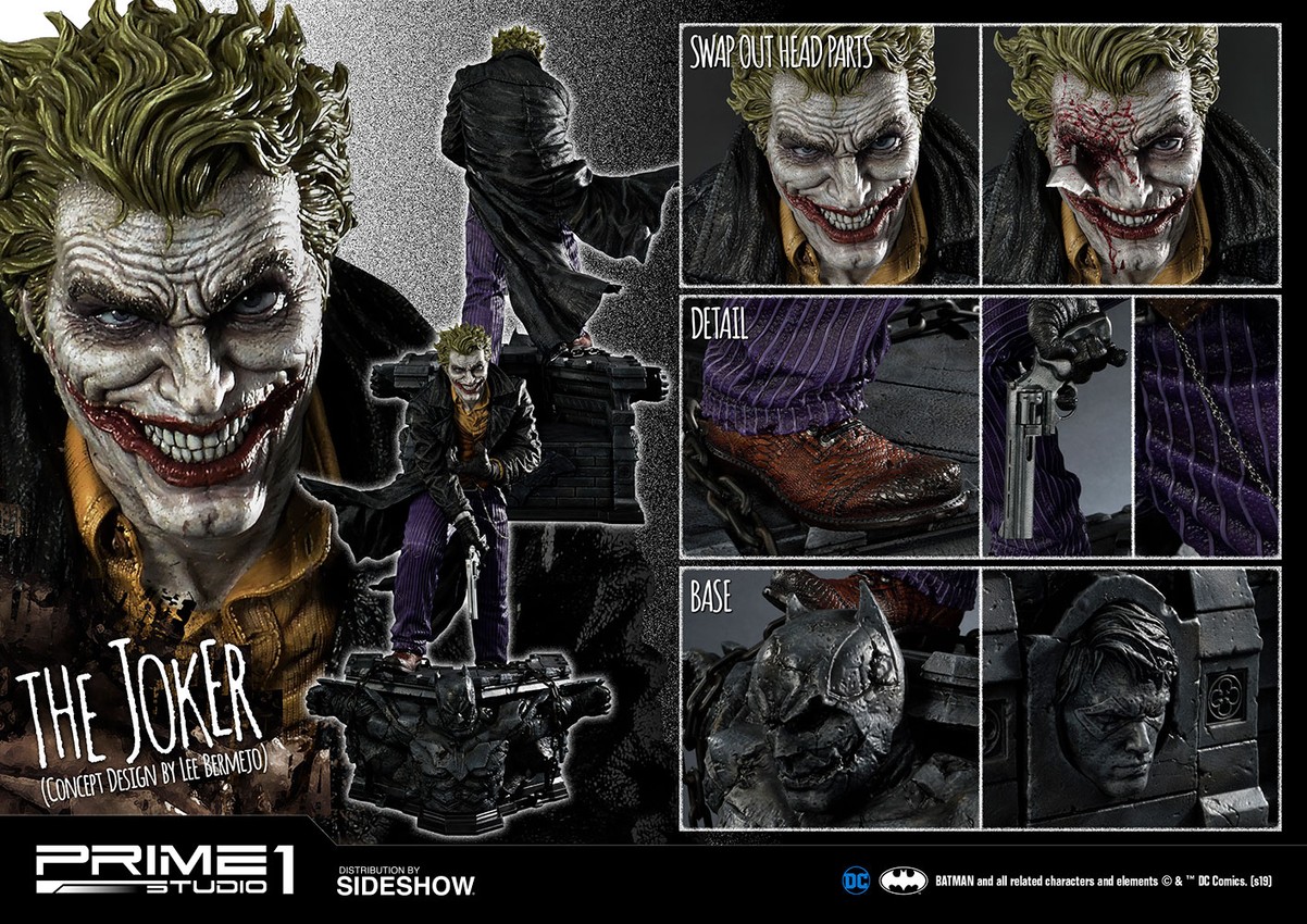 The Joker Concept Design by Lee Bermejo Statue | Sideshow