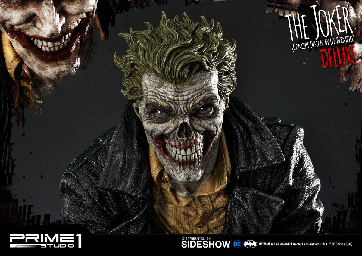 APOLLO JOKER ver 展示品 The Joker Concept Design by Lee Bermejo Statue | Sideshow
