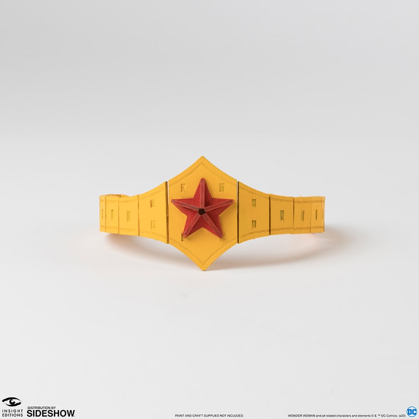 Wonder Woman 3D Wood Model and Book- Prototype Shown