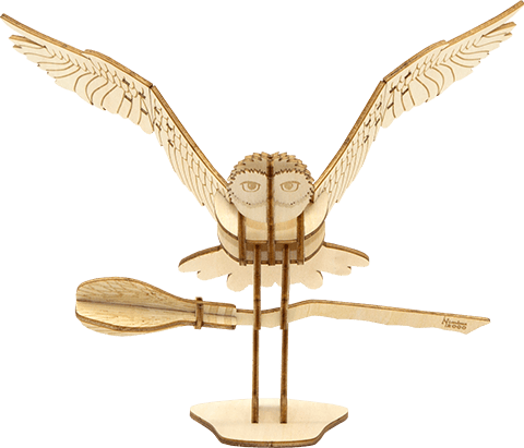 Harry Potter Hedwig Deluxe Book and Model Model Kit - Prototype Shown View 6