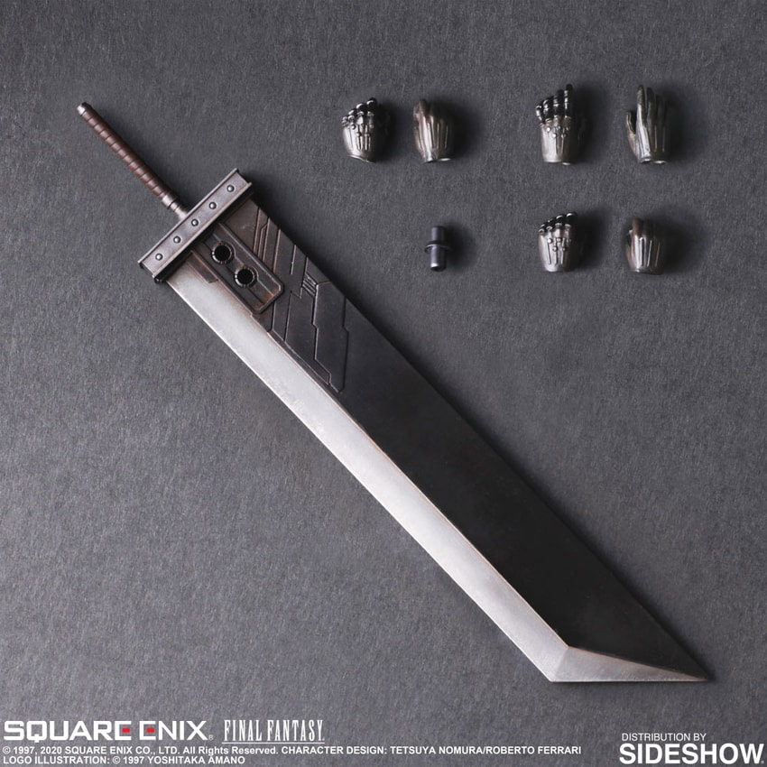 Final Fantasy Cloud Strife (Version 2) Action Figure - Prototype Shown View 6