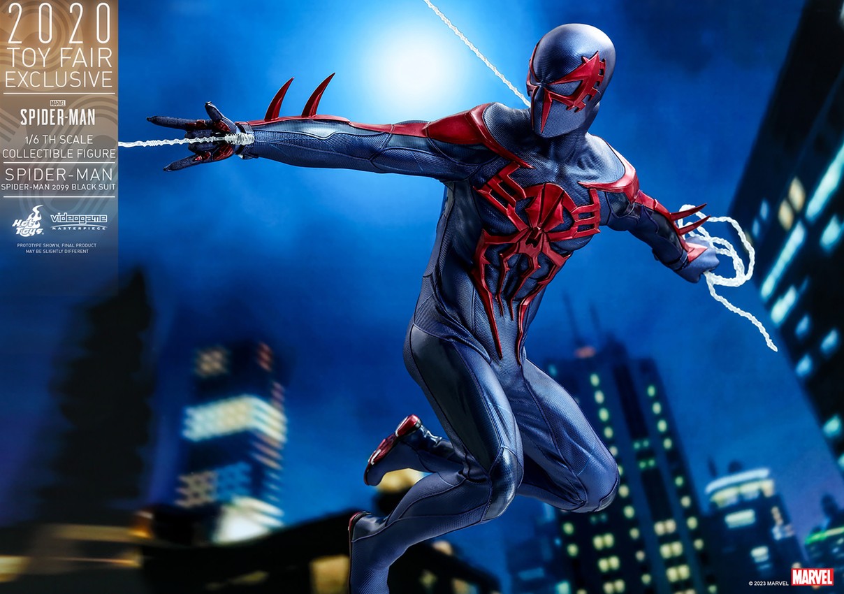 Spider-Man (Spider-Man 2099 Black Suit) Exclusive Edition - Prototype Shown View 3