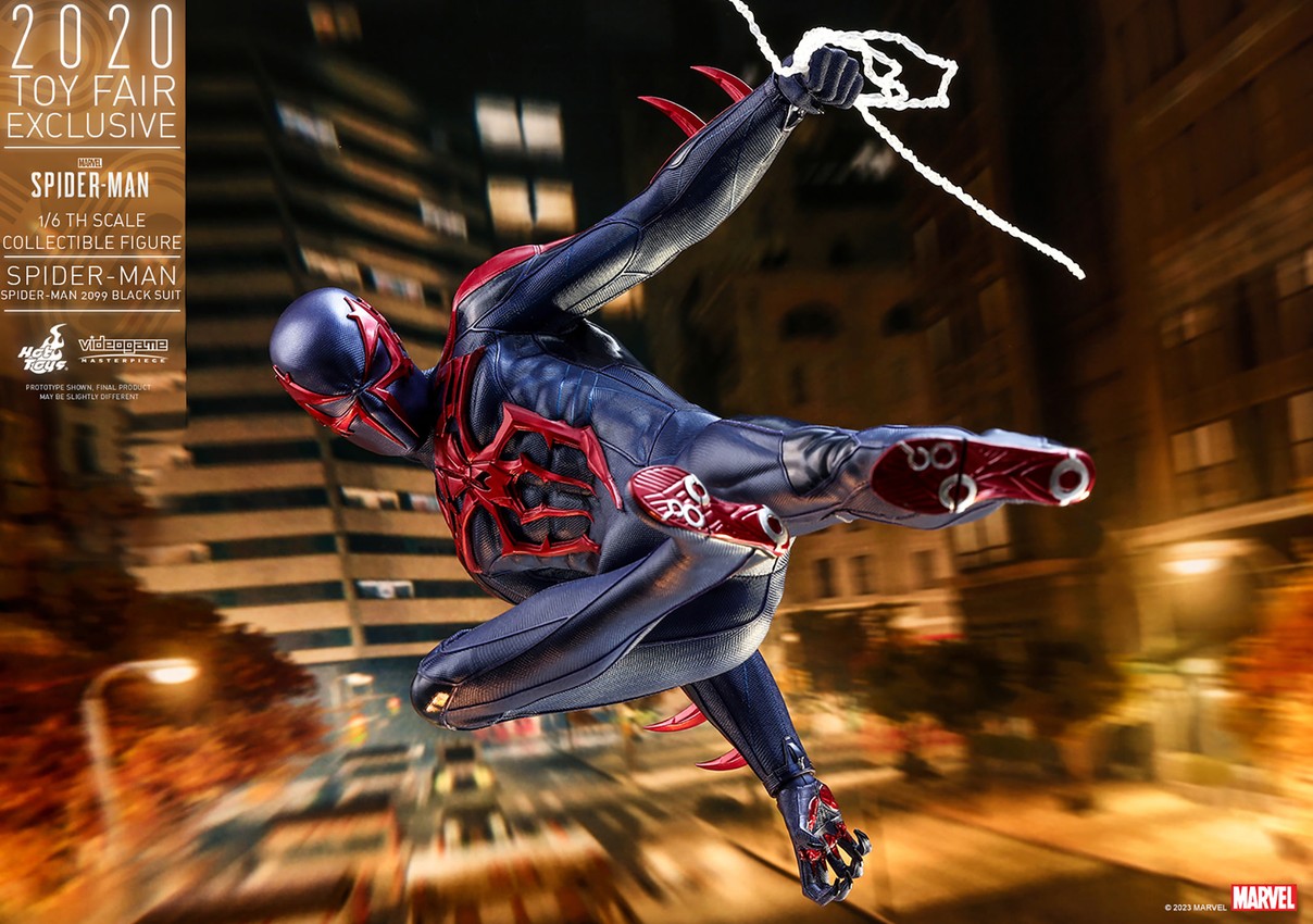 Spider-Man (Spider-Man 2099 Black Suit) Sixth Scale Figure