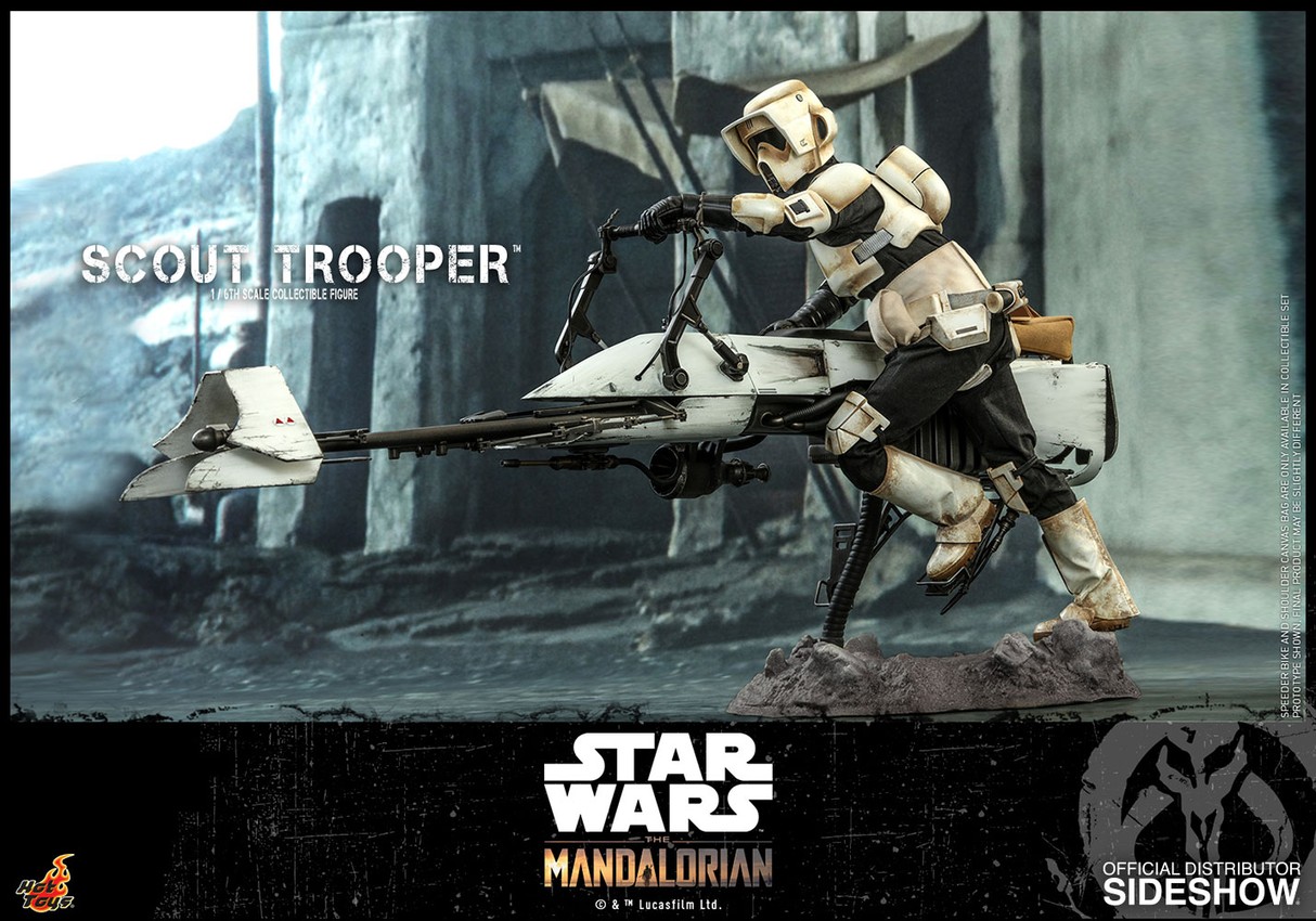 Star Wars Scout Trooper Sixth Scale Figure - Prototype Shown View 6