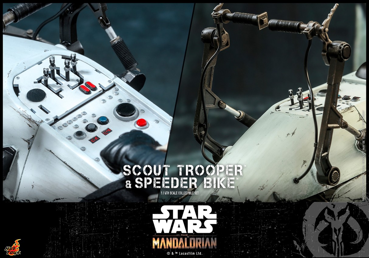 Scout Trooper and Speeder Bike- Prototype Shown View 5