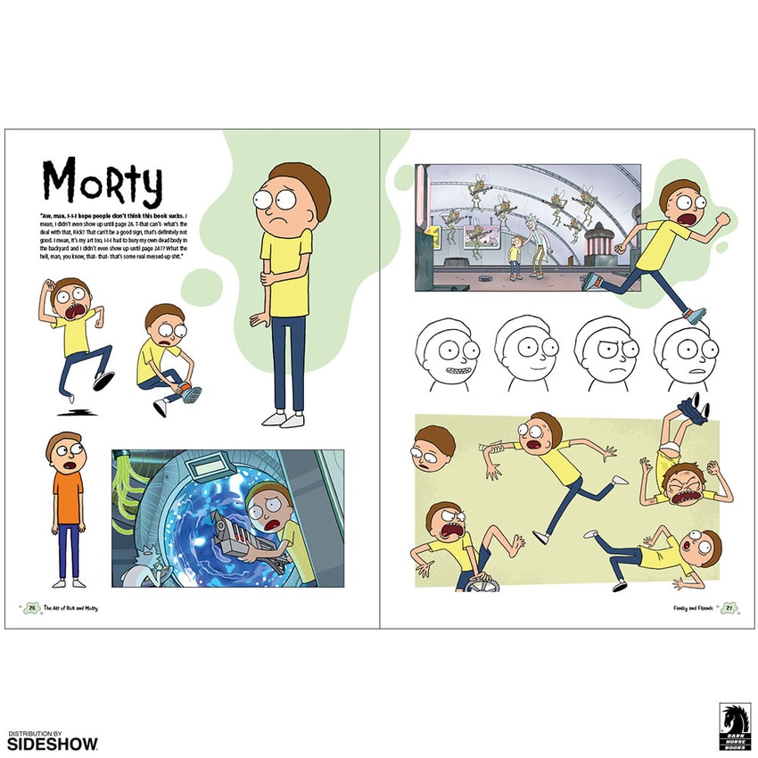 The Art of Rick and Morty アートブック＋コミック The Art of Rick and Morty by Justin Roiland (First Edition