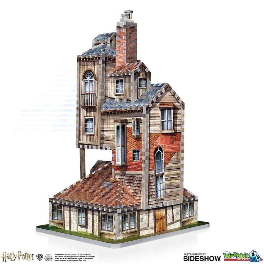 The Burrow - Weasley Family Home 3D Puzzle- Prototype Shown
