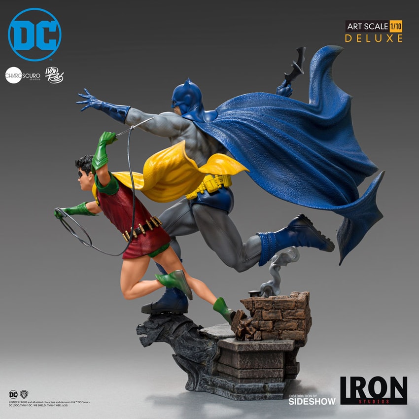 Batman & Robin Deluxe Statue by Ivan Reis from Iron Studios | Sideshow  Collectibles