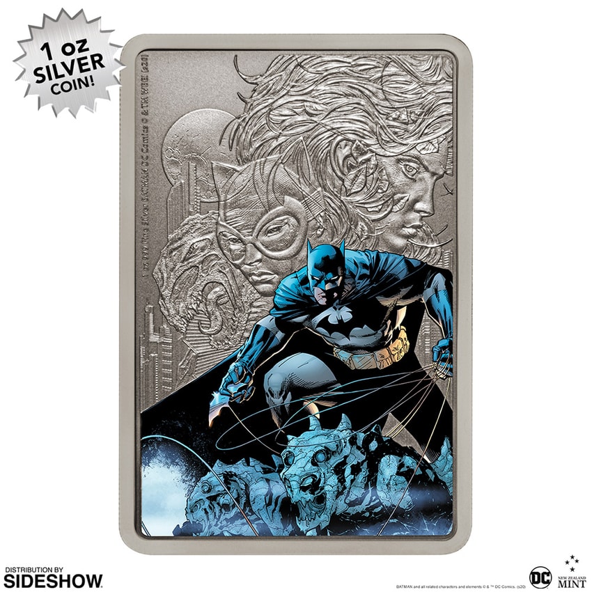 The Caped Crusader Batman 1oz Silver Coin | Sideshow Collectibles