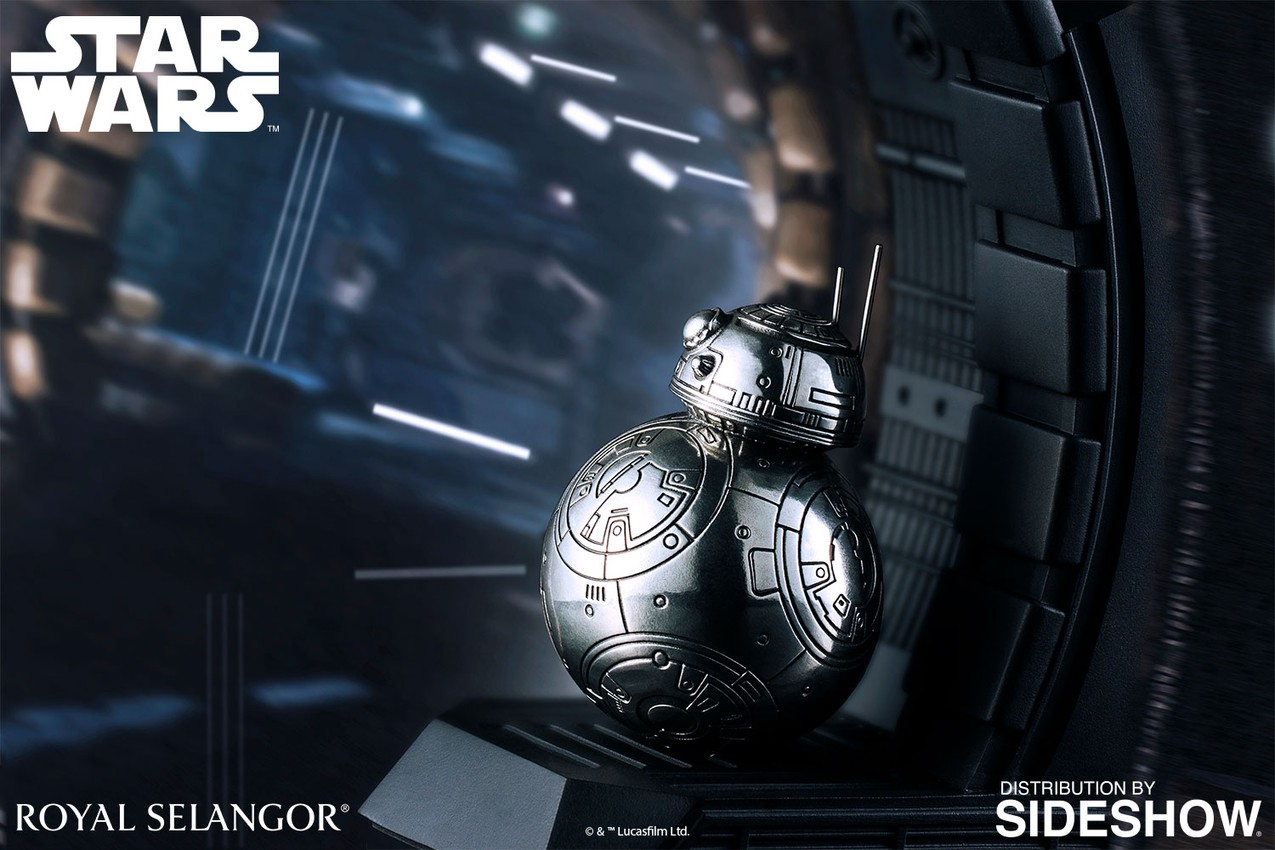 Star Wars BB-8 Bookend Pewter Collectible - Prototype Shown View 6