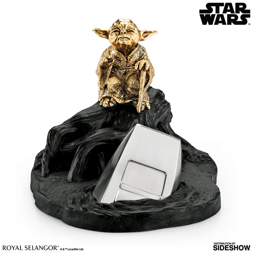 Royal Selangor Limited Edition Pewter Yoda Bust (Green) - Licensed Star  Wars Statue/Collectible/Figurine