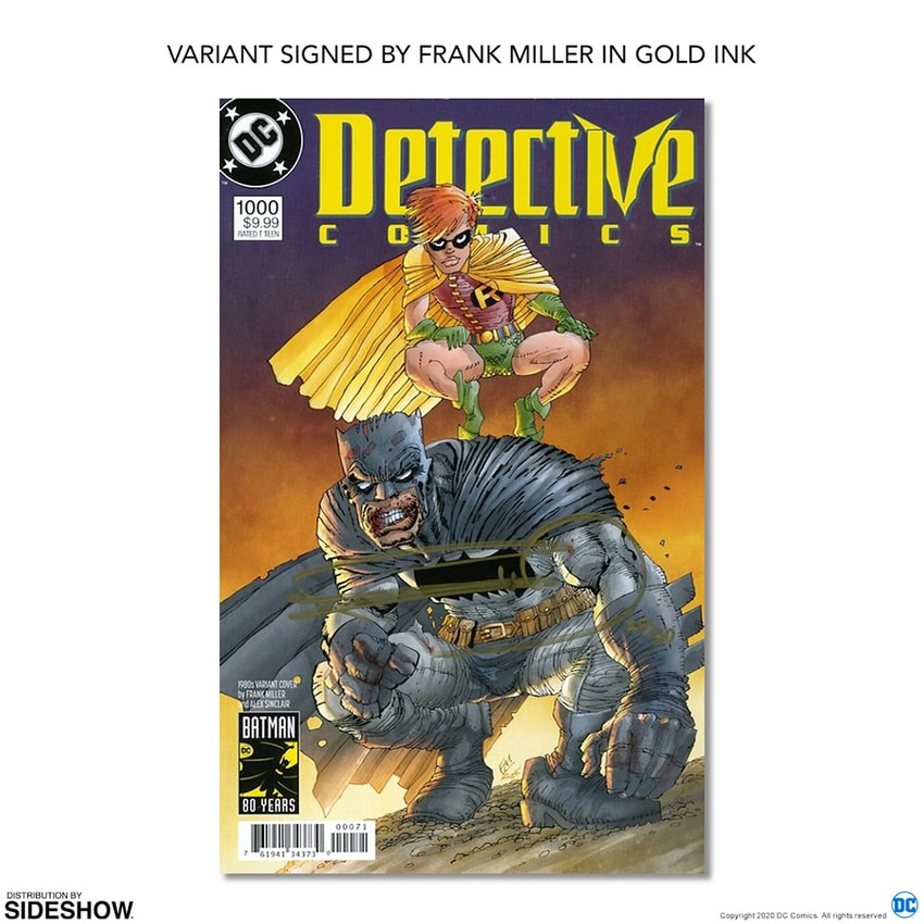 DC Comics Batman Detective Comics #1000 Book - Prototype Shown View 1