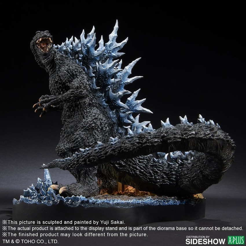 Godzilla 2004 Poster Version Collectible Figure by X-Plus