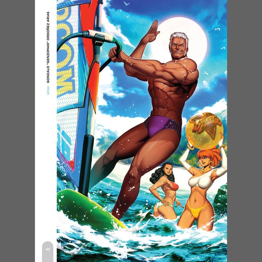 Street Fighter Street Fighter Swimsuit Special Collection Volume 1 Book - Prototype Shown View 4
