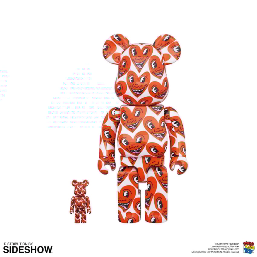 Be@rbrick Keith Haring #6 100% & 400%- Prototype Shown