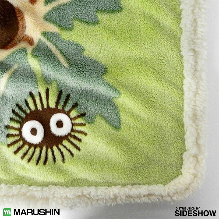Totoro in the Sunny Forest Plush Blanket- Prototype Shown