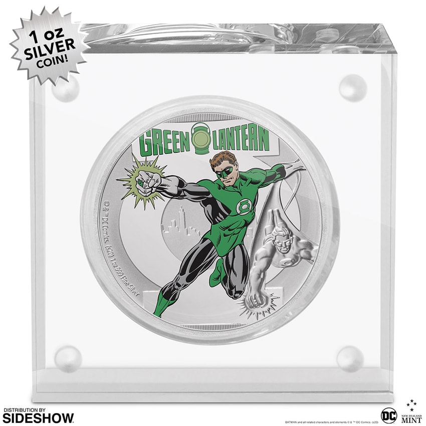 Green Lantern 1oz Silver Coin- Prototype Shown