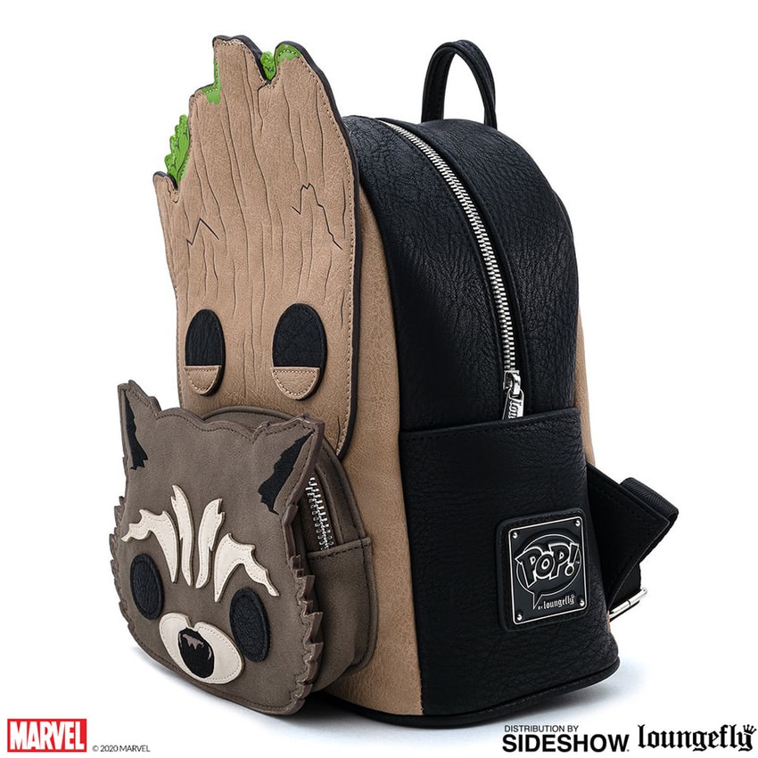 Groot and Rocket Cosplay Mini Backpack- Prototype Shown View 2