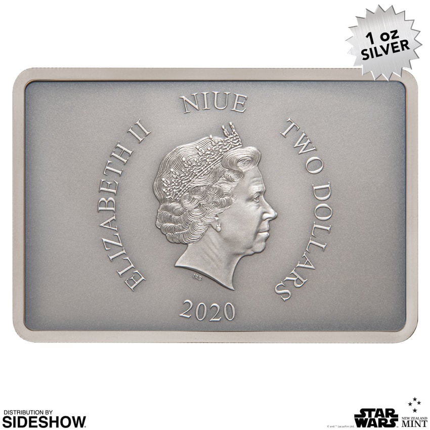Star Wars Praetorian Guard™ Silver Coin Silver Collectible - Prototype Shown View 6