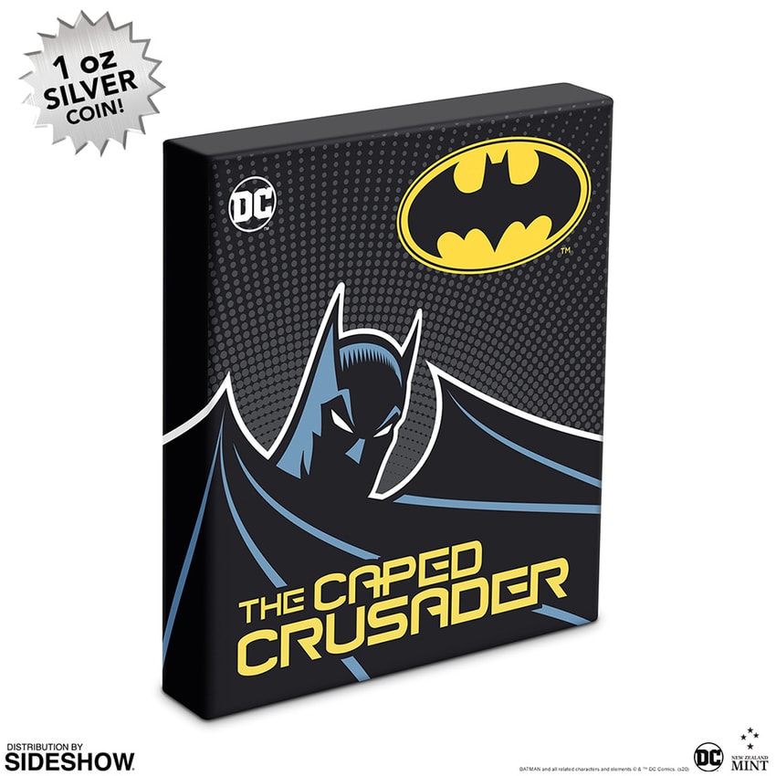 The Caped Crusader™ - The Kiss 1 oz Silver Coin by New Zealand