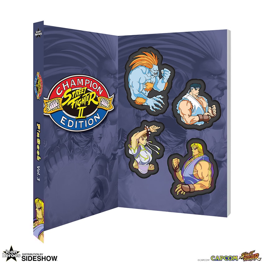 Street Fighter Vol. 3 Pinbook- Prototype Shown