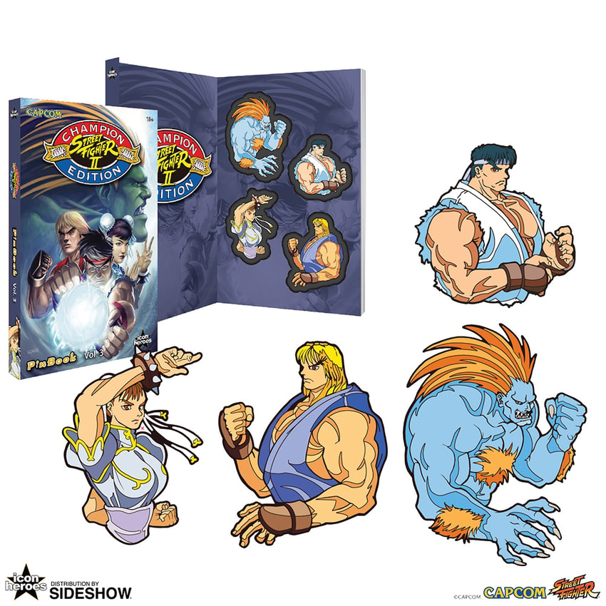 Street Fighter Vol. 3 Pinbook- Prototype Shown