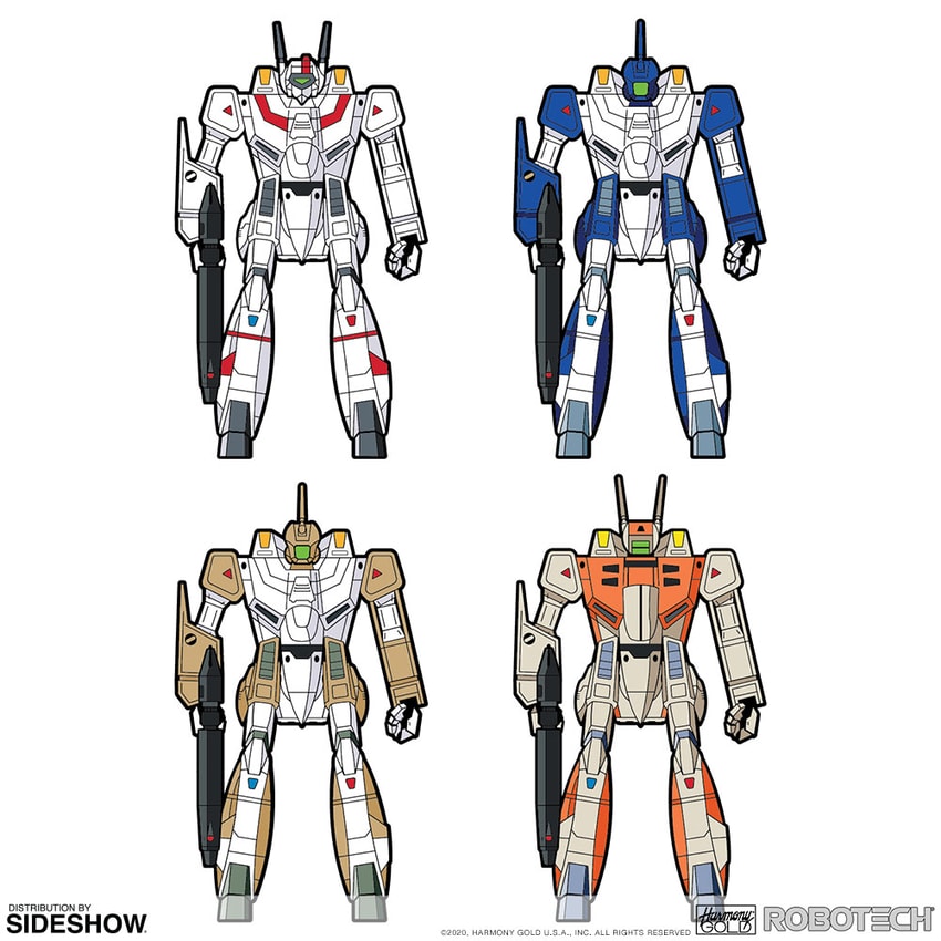 Robotech Vol. 4 Pinbook- Prototype Shown