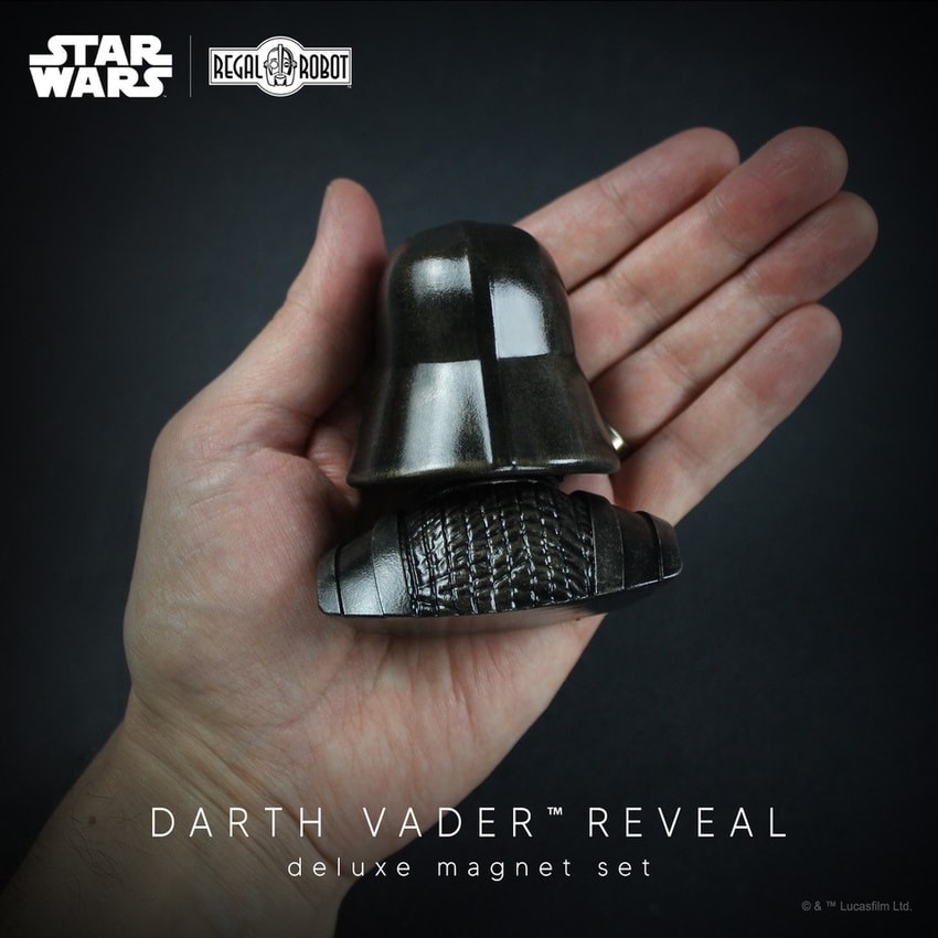 Star Wars Darth Vader Reveal Deluxe Magnet Set Office Supplies - Prototype Shown View 6