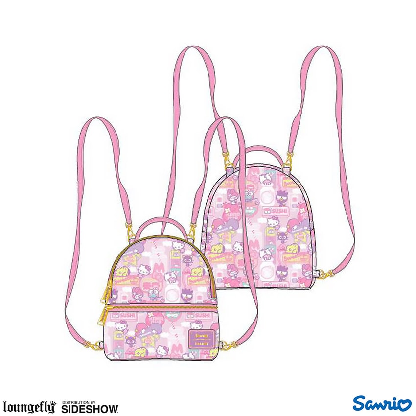Loungefly x sanrio hello kitty kawaii convertible mini backpack new arrivals