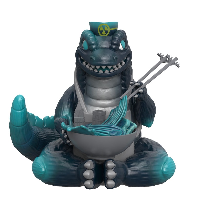 kaijutan 抽選当選品　X-mas MADMICKEYMAN The Kaijus Ramen Nuclear Edition Vinyl Collectible by Ilustrata