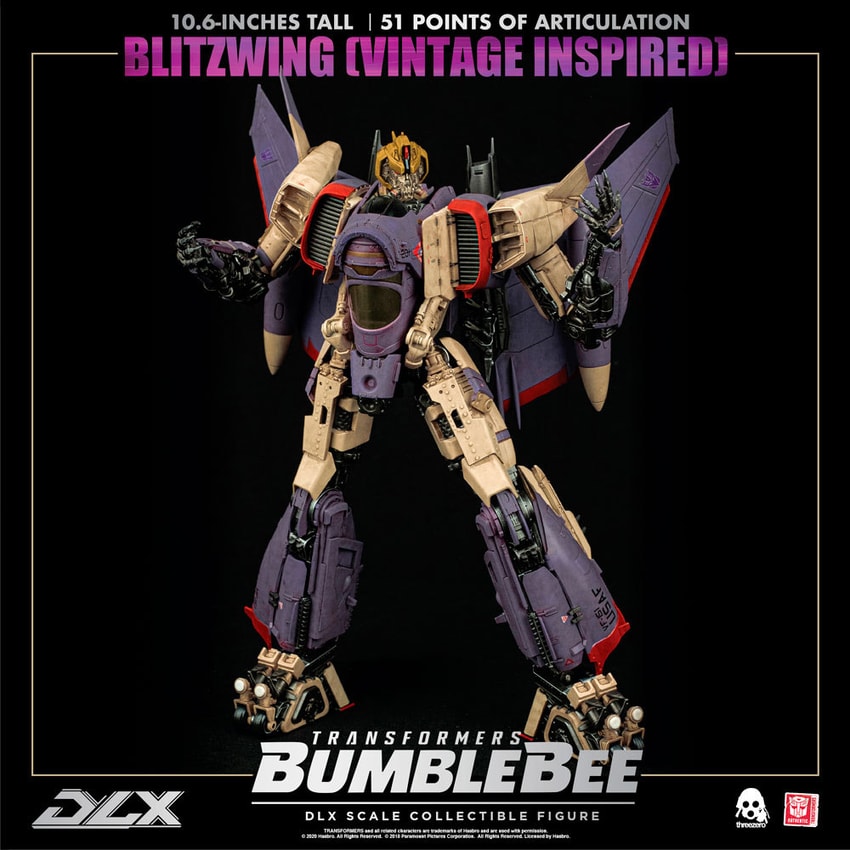 Blitzwing (Vintage Inspired) Collectible Figure by Threezero