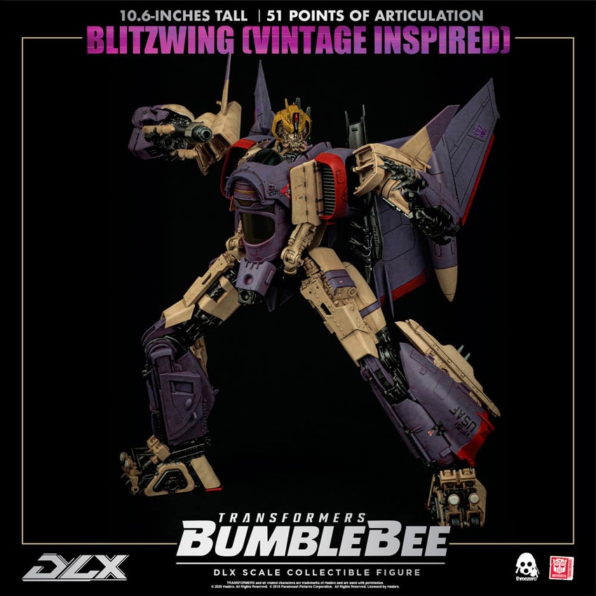 【オープニング 大放出セール】 (Vintage Blitzwing Inspired) Threezero by Figure Collectible サブカルチャー