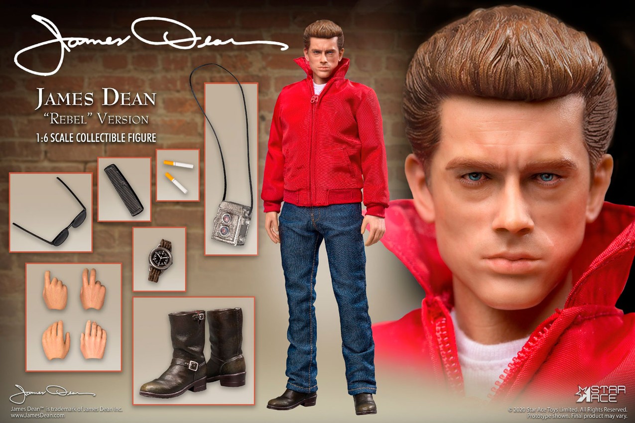 James Dean Rebel Version Sixth Scale Figure by Star Ace Toys