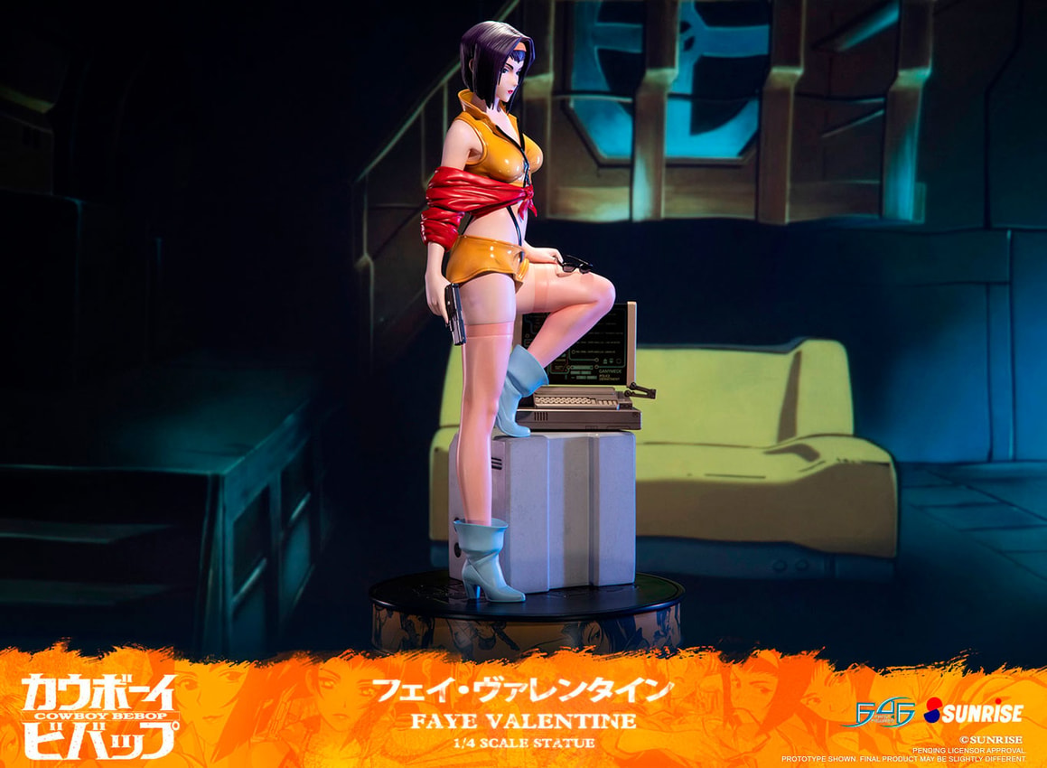 Cowboy Bebop Faye Valentine Statues - Prototype Shown View 4