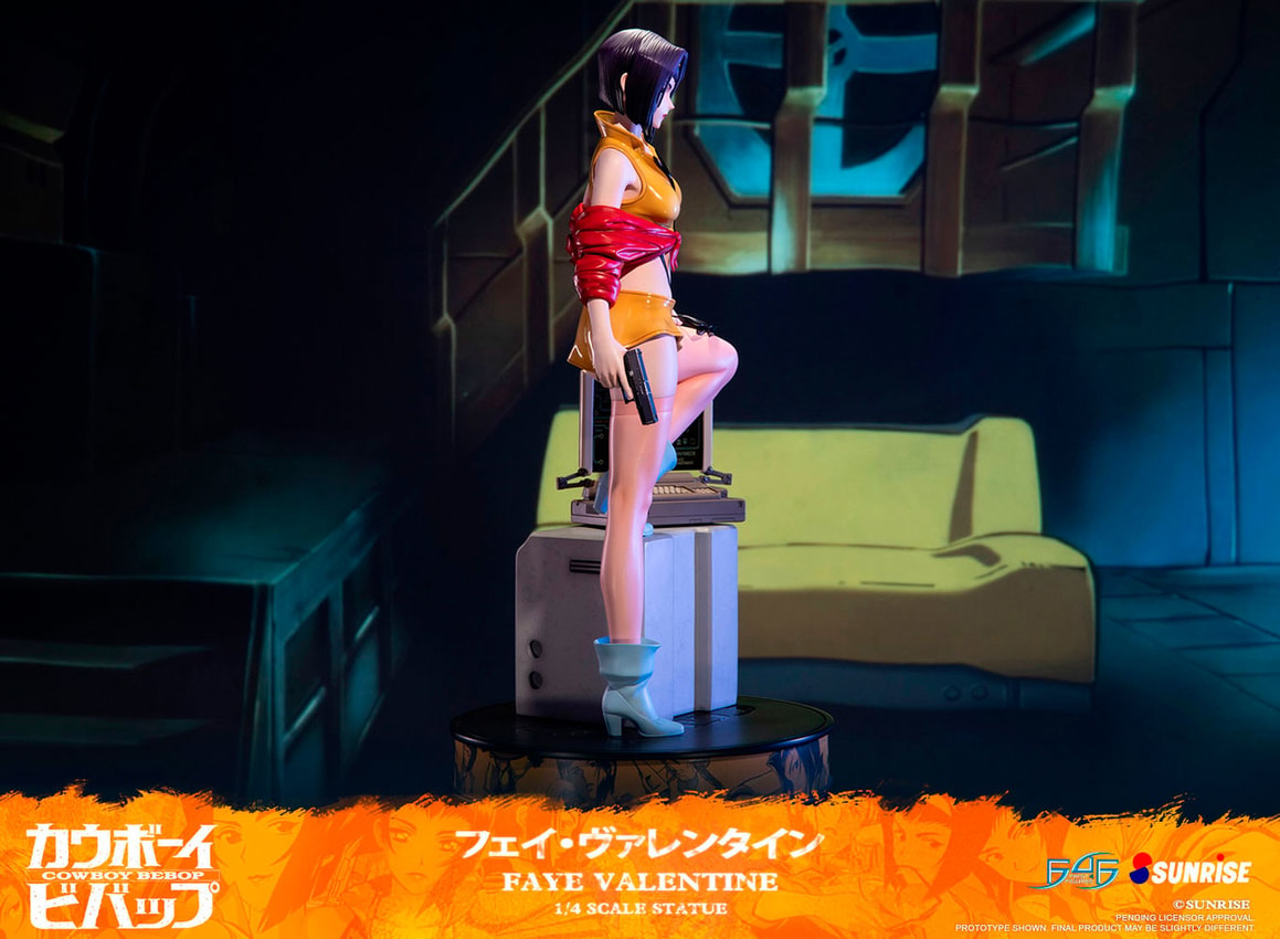 Cowboy Bebop Faye Valentine Statues - Prototype Shown View 5