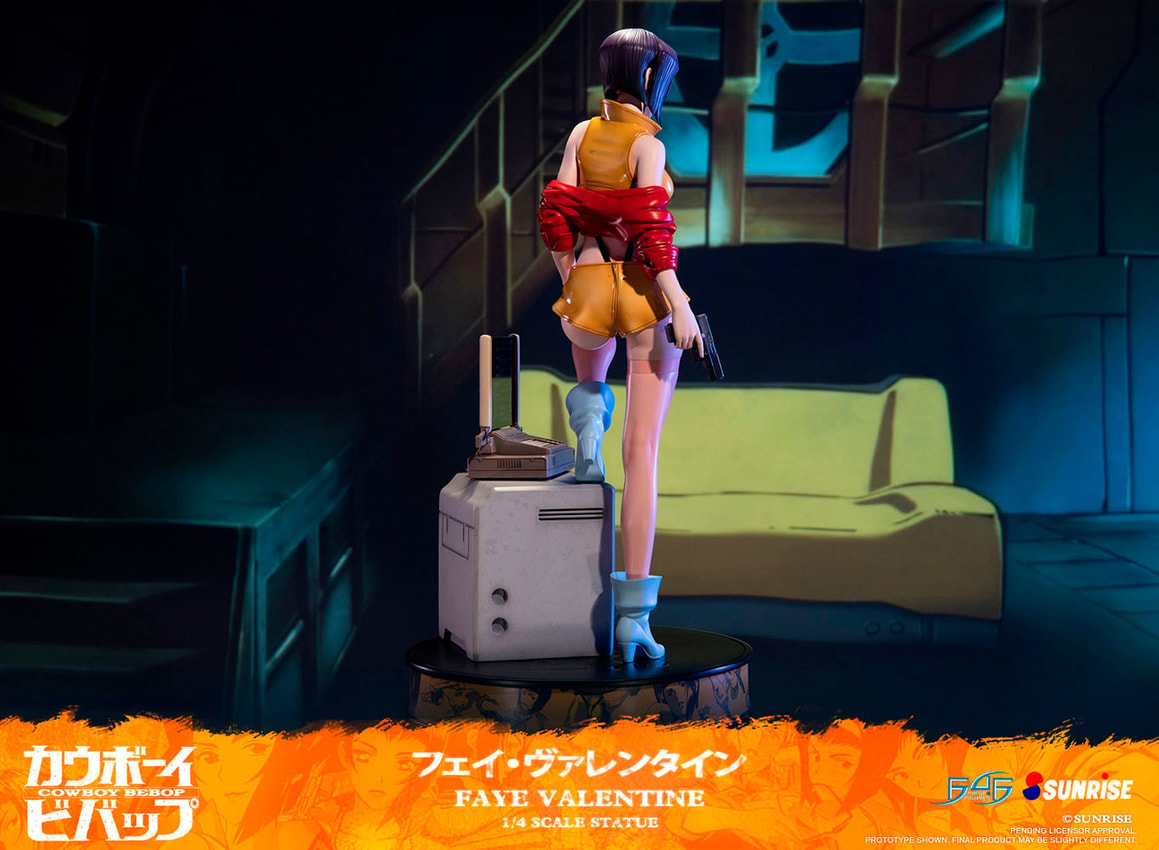 Cowboy Bebop Faye Valentine Statues - Prototype Shown View 6