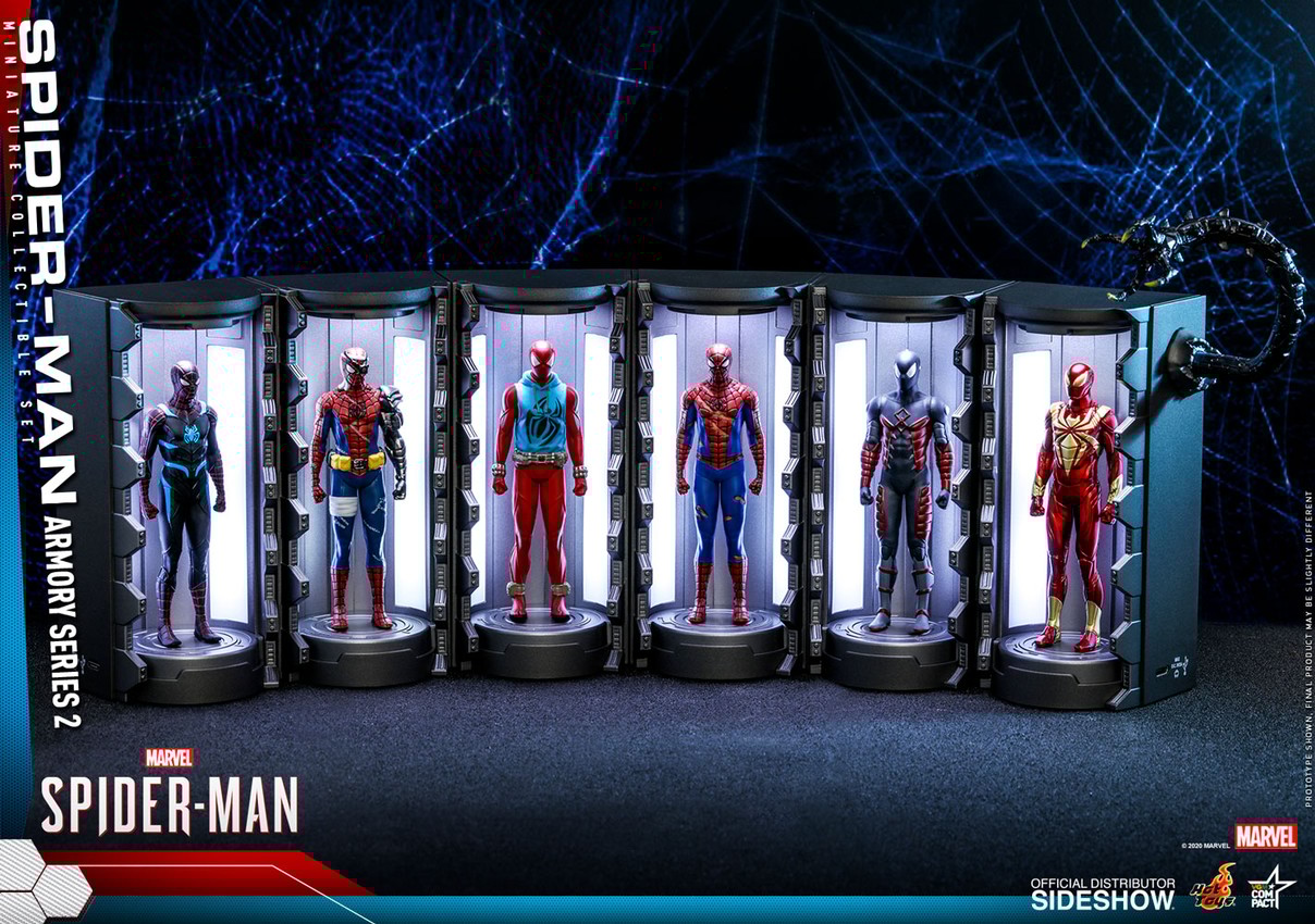 Spider-Man Armory Miniature Diorama Set (Series 2) by Hot Toys