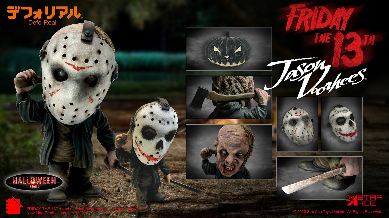 Friday the 13th Jason Voorhees Halloween Version Statue by Star