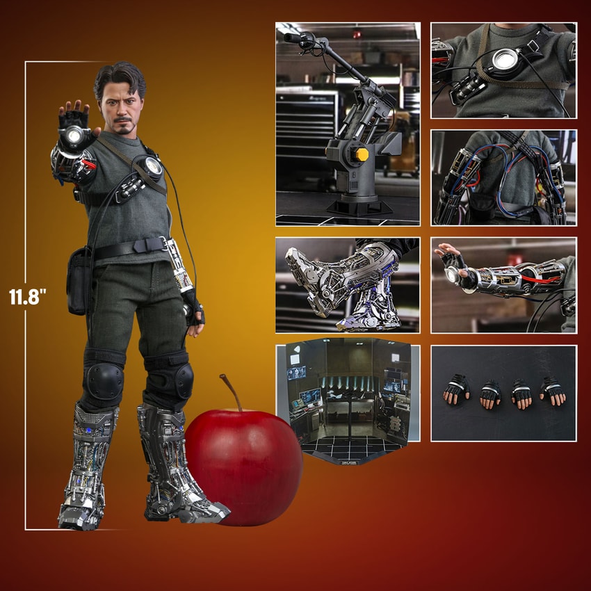 Tony Stark (Mech Test Deluxe Version) Collector Edition - Prototype Shown View 2
