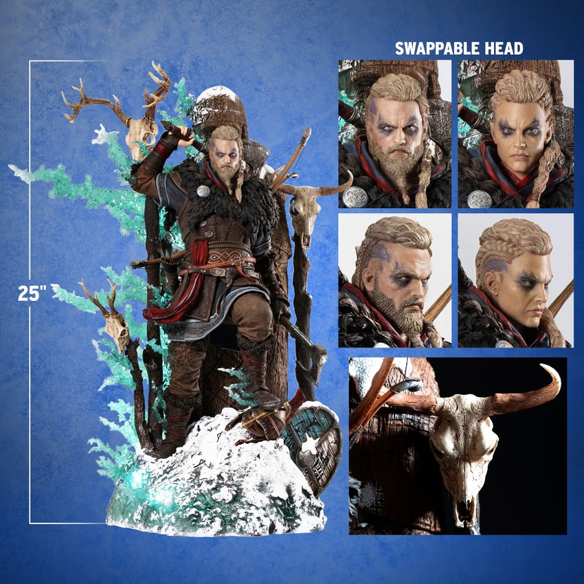 Assassins Creed Animus Eivor Statues  Exclusive Edition  View 2