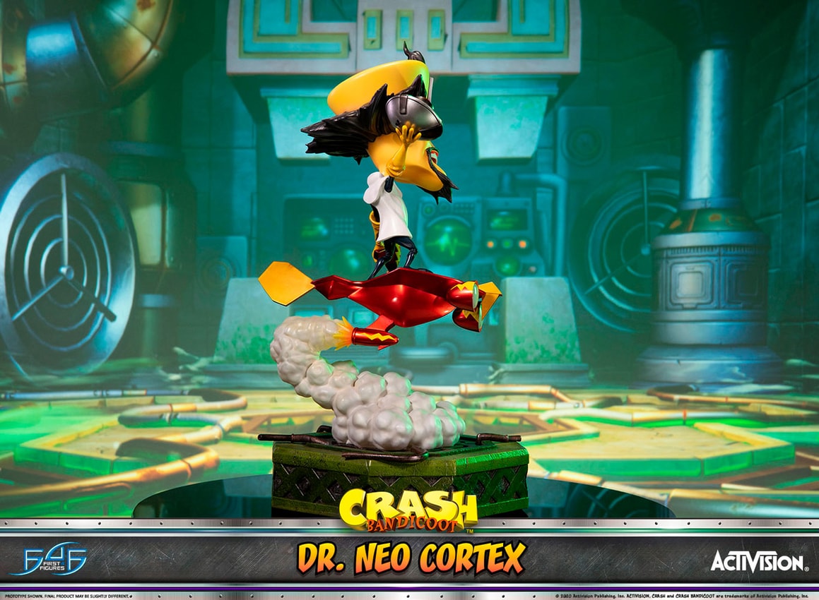 Crash Bandicoot Dr. Neo Cortex Statues - Prototype Shown View 6